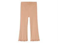 Lil Atelier mahogany rose bootcut legging